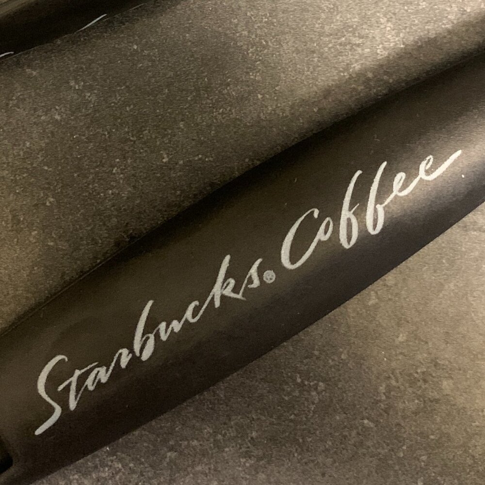 Set of 2 Authentic Rare Starbucks Coffee Bag Clips Acrylic New Collector Item - Picture 4 of 4